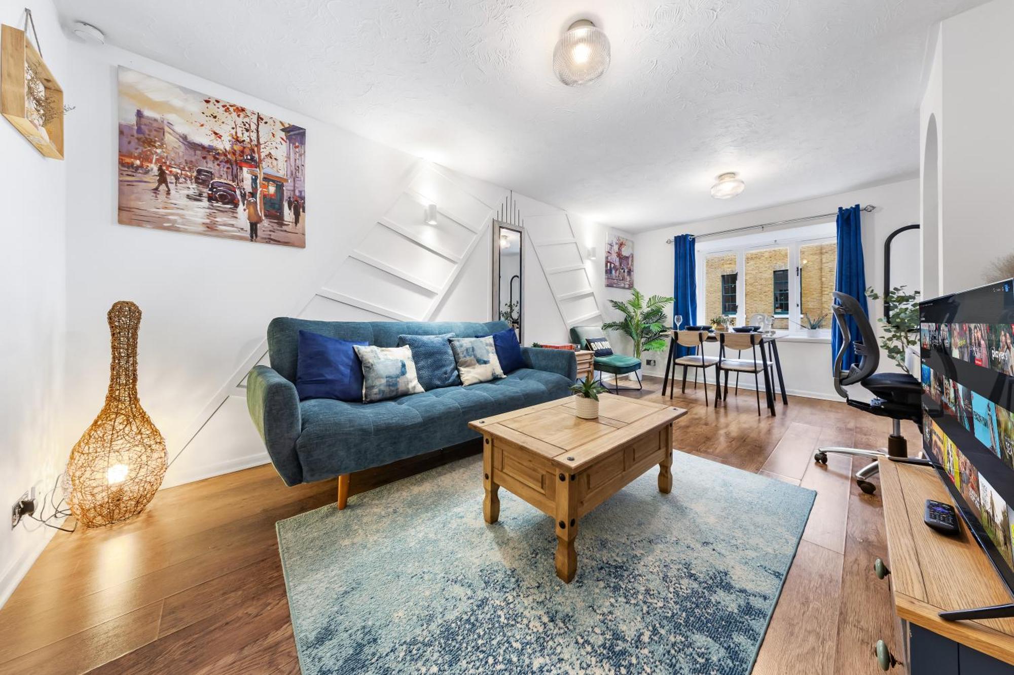 Quirky Canary 2Bed, Free Parking, Smart Tv & Games Londen Buitenkant foto
