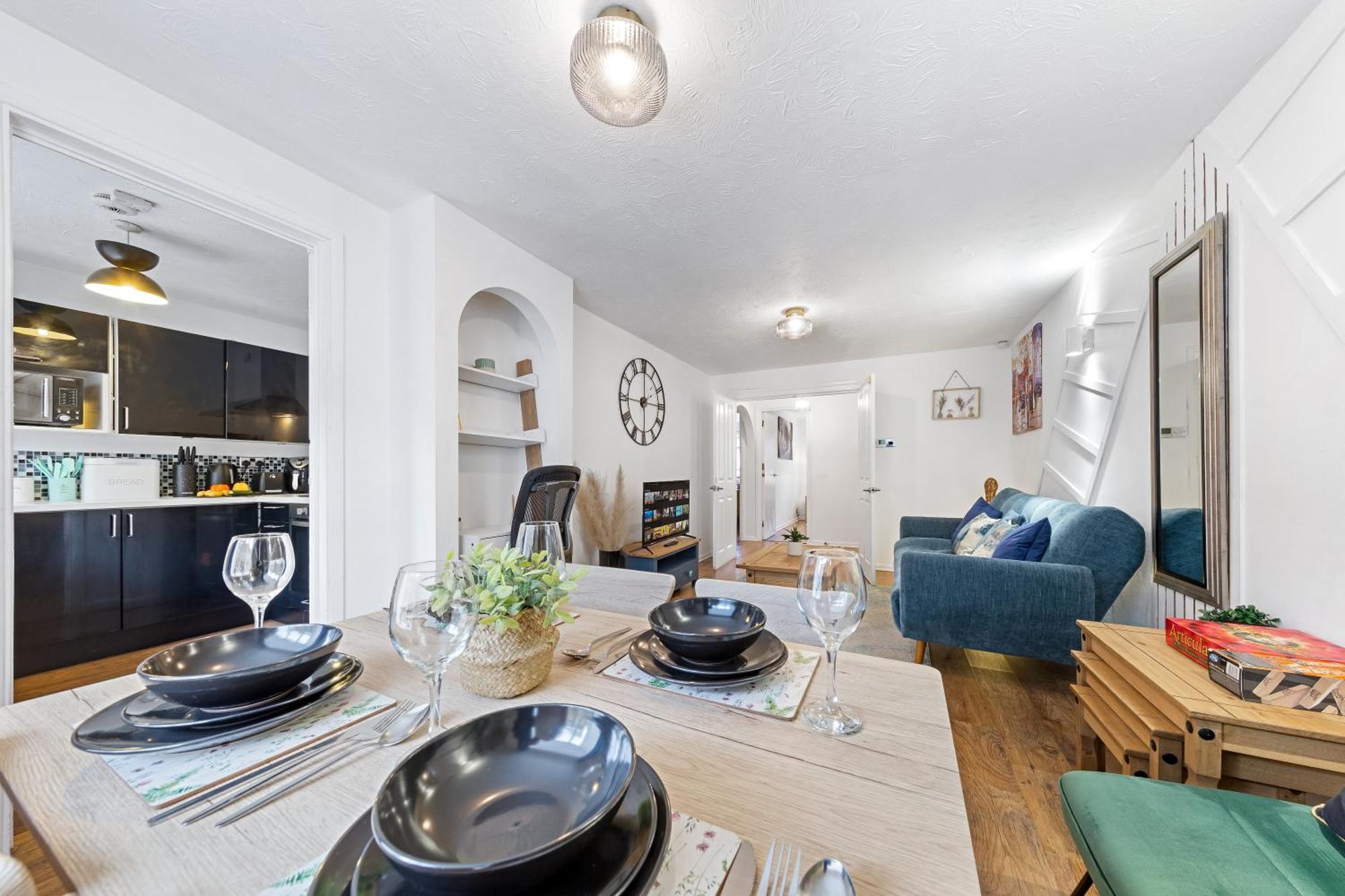 Quirky Canary 2Bed, Free Parking, Smart Tv & Games Londen Buitenkant foto