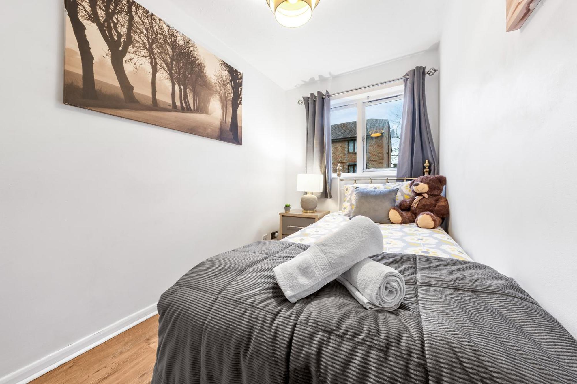 Quirky Canary 2Bed, Free Parking, Smart Tv & Games Londen Buitenkant foto