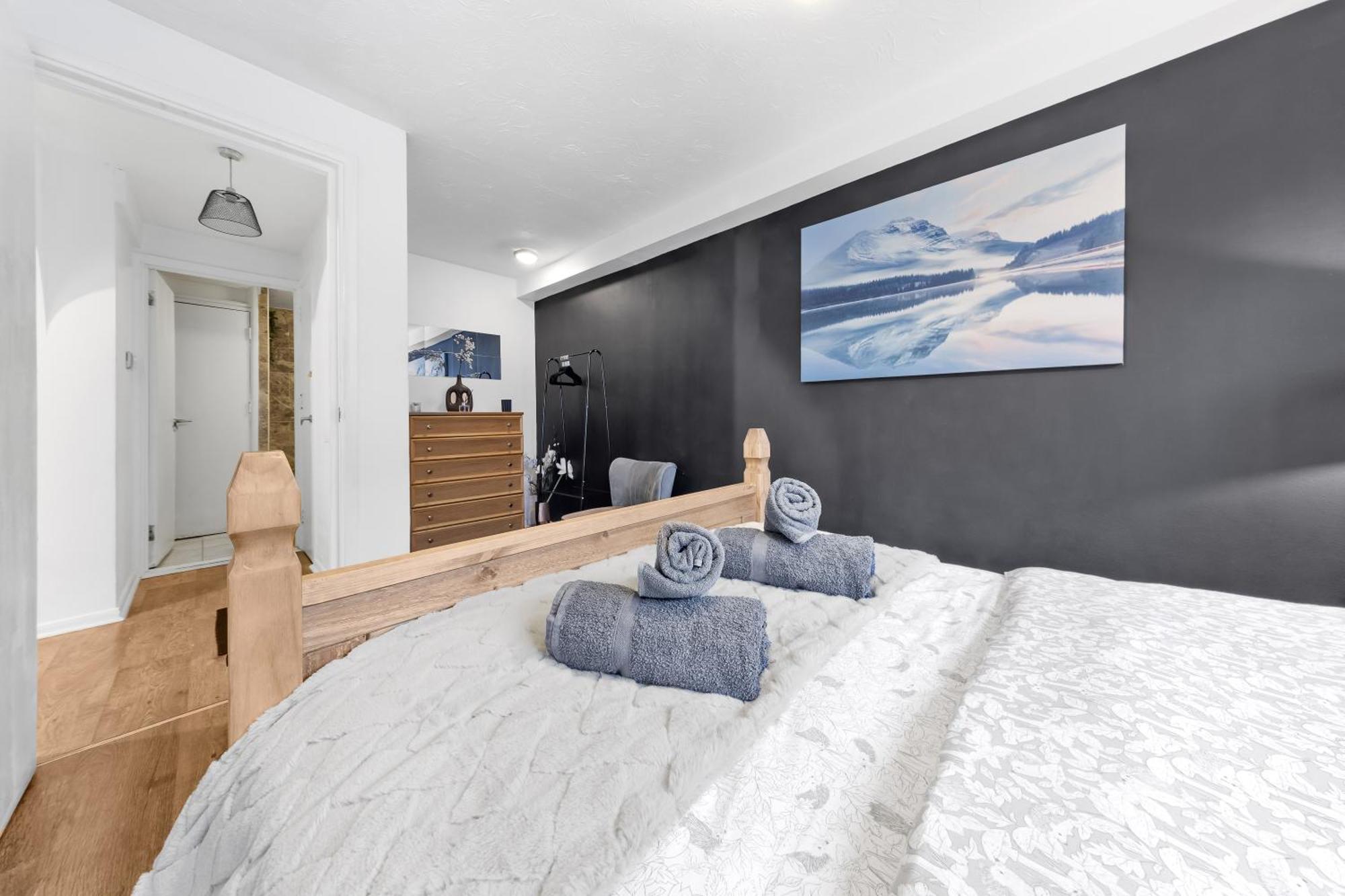 Quirky Canary 2Bed, Free Parking, Smart Tv & Games Londen Buitenkant foto